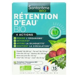 Rétention d'eau bio 4 actions 15 comprimés