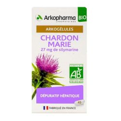 Arkogélules chardon marie 45 gélules