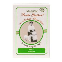 Savon surgras bio olive romarin 100g