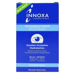 Gouttes hydratantes oculaires yeux rouges fatigués 2x10ml