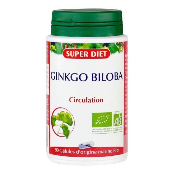 Ginkgo biloba bio 90 gélules