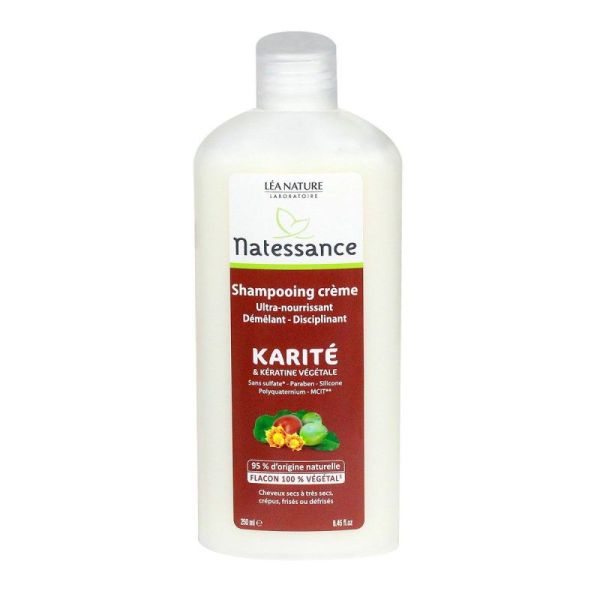 Shampooing crème karité 250ml