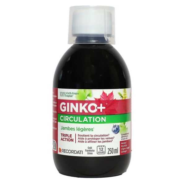 Ginko+ Circulation jambes lourdes 250ml