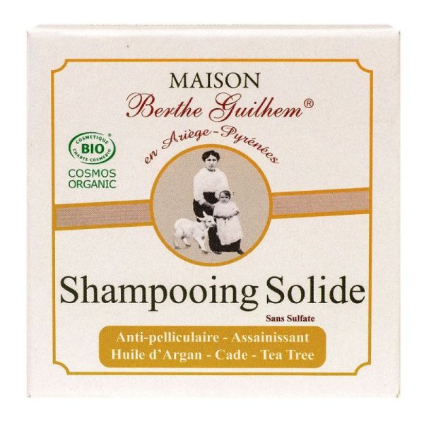 Shampooing solide bio anti-pelliculaire assainissant 100g