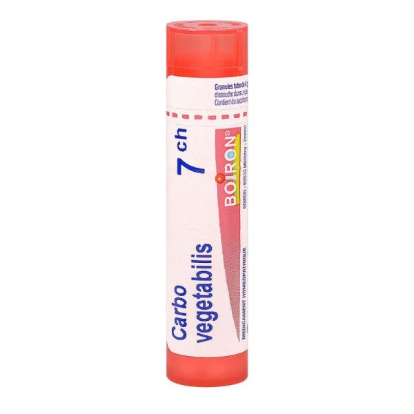 Carbo vegetabilis tube granules 7CH