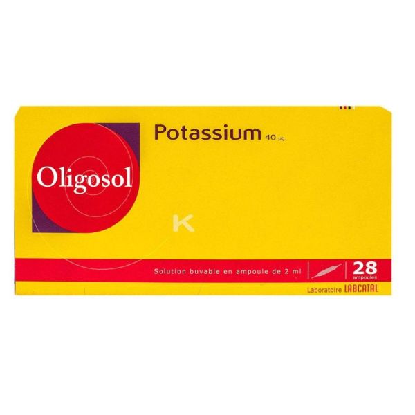 Oligosol potassium 28 ampoules