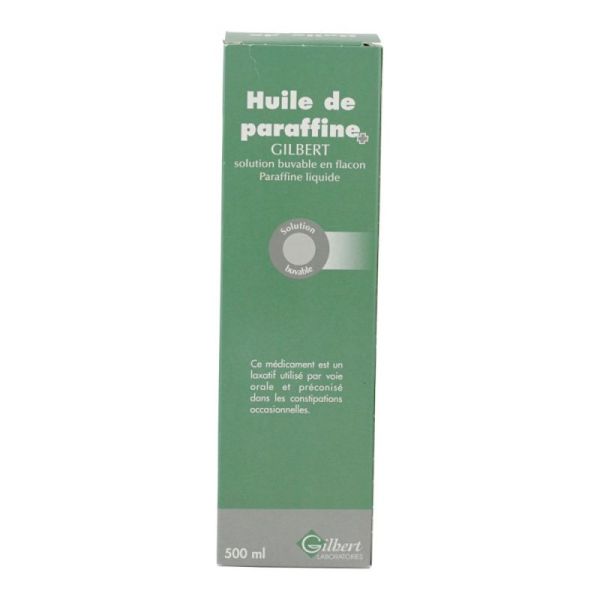 Huile de Paraffine liquide solution buvable 500ml