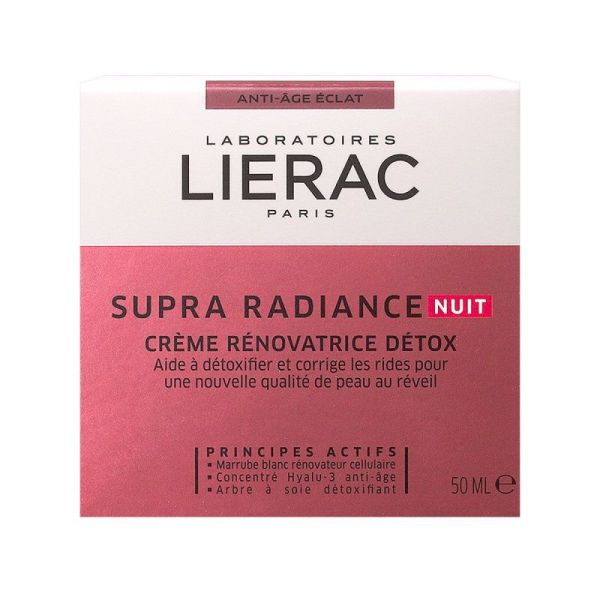 Supra Radiance crème rénovatrice détox nuit 50ml