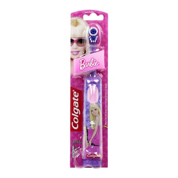 Brosse à dents enfants à piles extra souple barbie