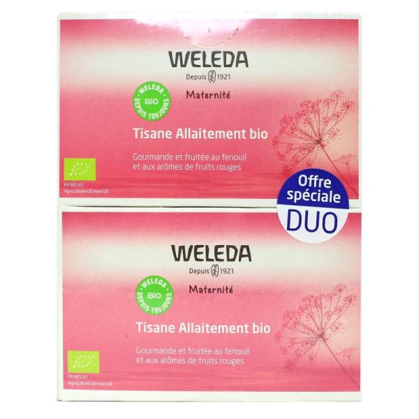 Tisane allaitement duo fruits rouges 2x20 sachets