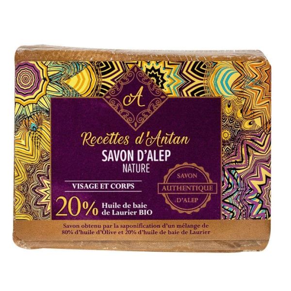 Soleil d'Orient authentique savon d'Alep 20%