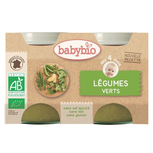 Petit pot légumes verts 2x130g