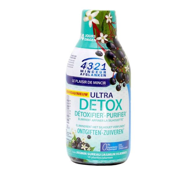 4321 minceur ultra détox 280ml