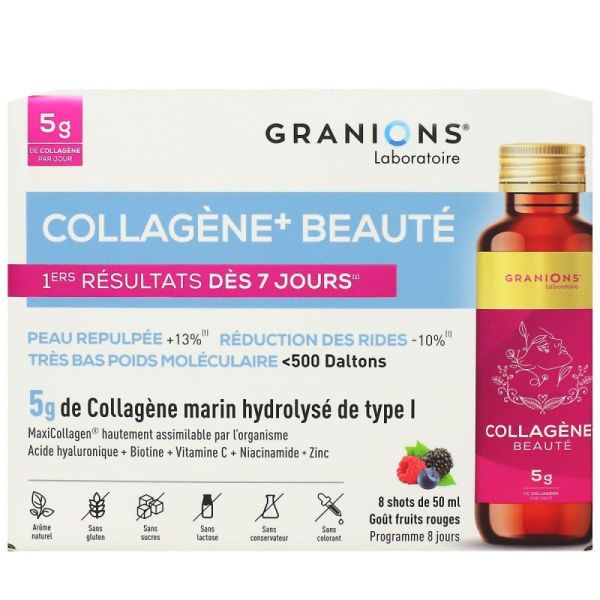 Collagène+ beauté 8 shots de 50ml