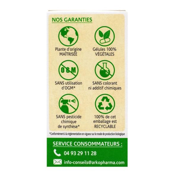 Arkogélules sauge 870mg feuille 45 gélules