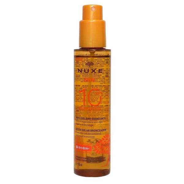 Sun huile bronzante SPF10 150ml