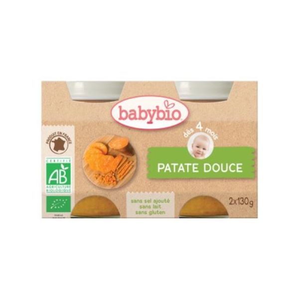 Petit pot Patate Douce 2x130g