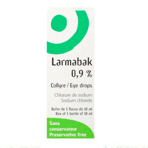 Collyre Larmaback 0,9% 10ml