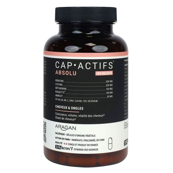 CapActifs Absolu cheveux et ongles 180 gélules