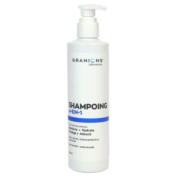 Shampooing 4en1 tous cheveux 400ml