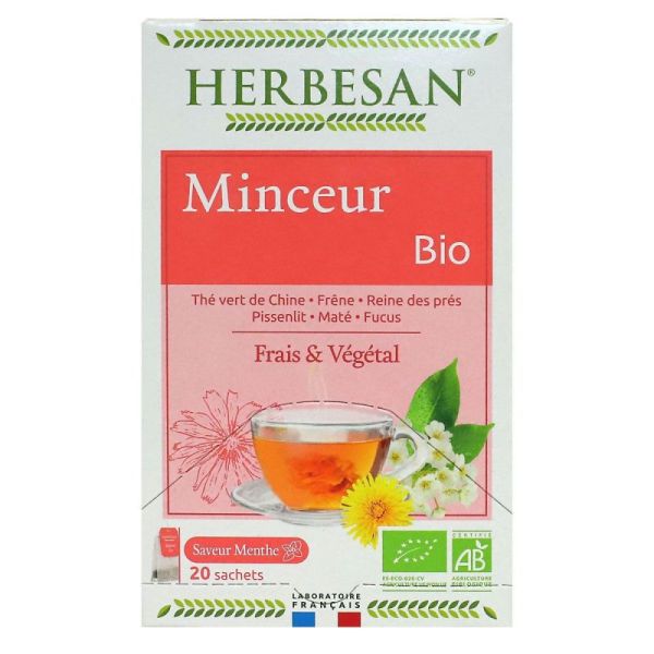 Infusion minceur bio 20 sachets