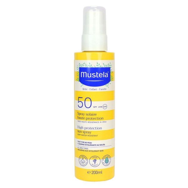 Spray solaire haute protection SPF50 200ml