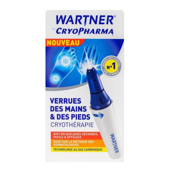 Wartner verrues mains et pieds cryothérapie 50ml