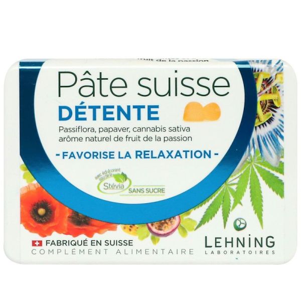 Pâte Suisse détente relaxation 40 gommes