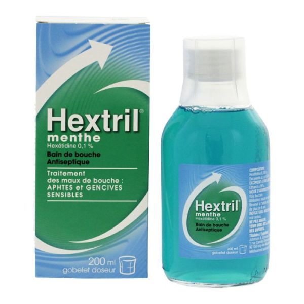 Hextril Bain de Bouche Antiseptique 200ml