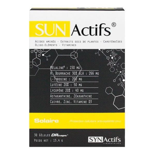 Sunactifs 30 gélules