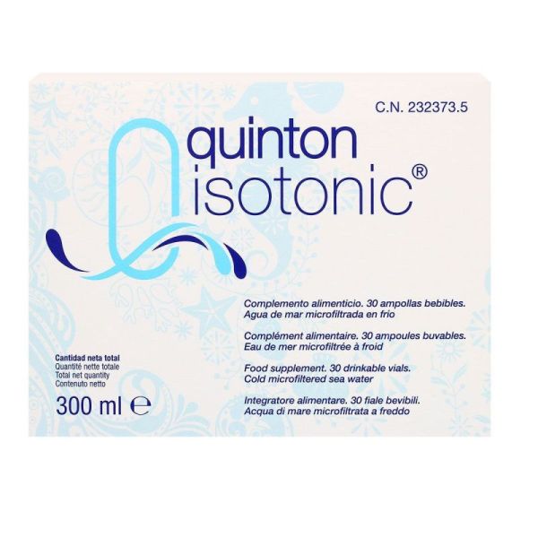 Isotonic 30 ampoules buvables