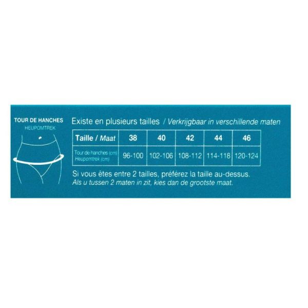 Culotte fuites urinaires taille 38