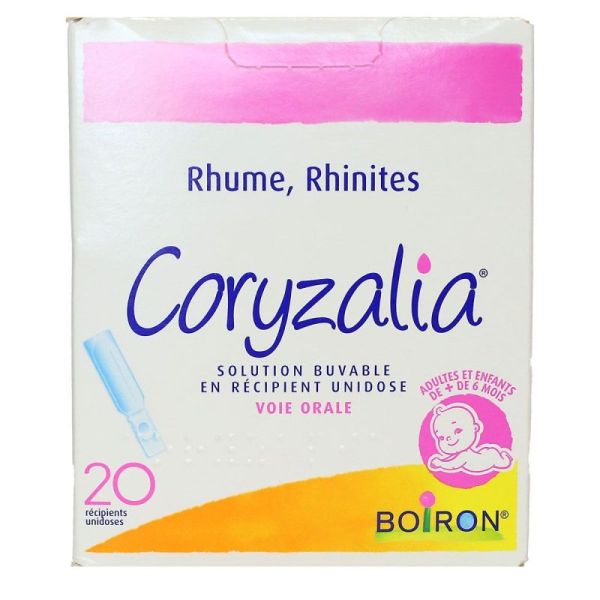 Coryzalia solution buvable 20 unidoses