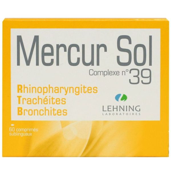 Mercur Sol complexe n°39 60 comprimés