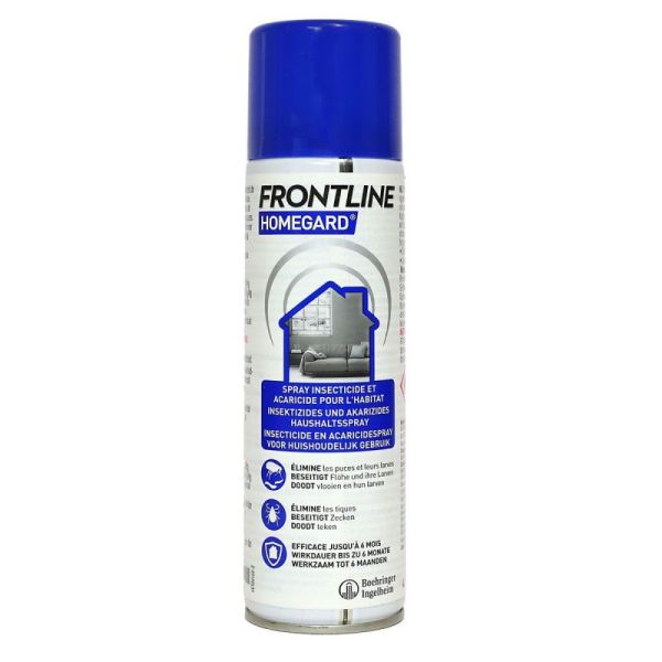 HomeGard spray anti-puces et tiques 250ml