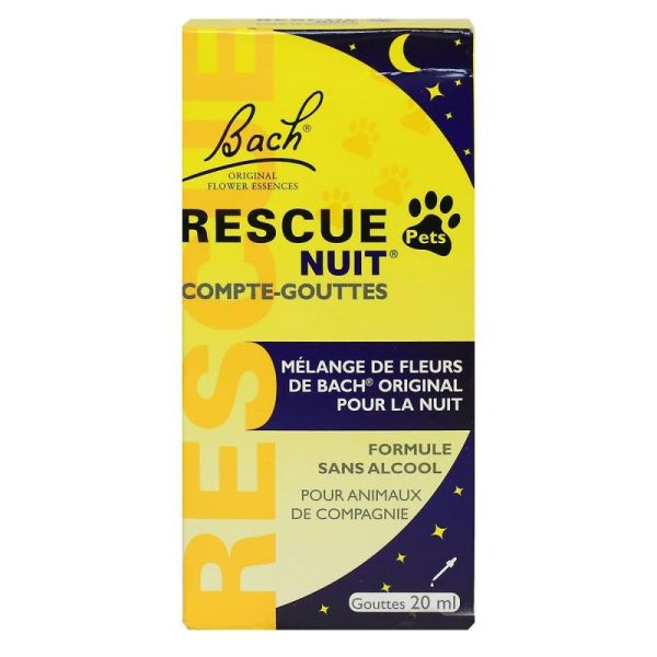 Bach Pets compte-gouttes nuit 20ml