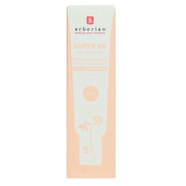 Super BB au ginseng crème soin couvrante SPF20 teinte claire 15ml