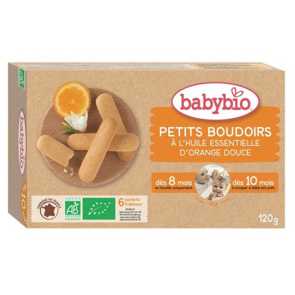 Petits boudoirs orange douce 120g