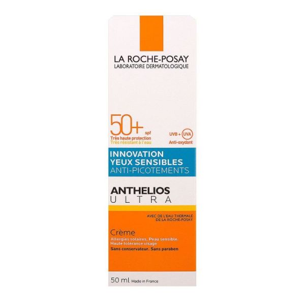 Anthelios yeux sensibles SPF50+ 50ml parfumée