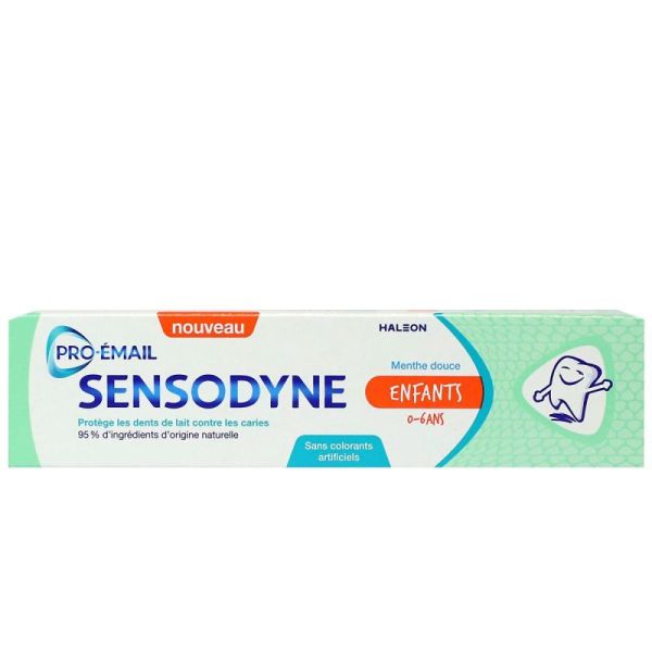 Pro-Email dentifrice enfants menthe douce 0-6 ans 50ml