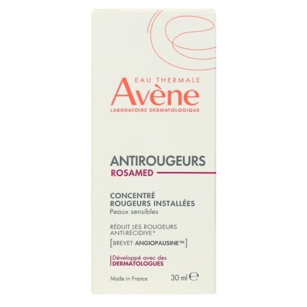 Rosamed anti-rougeurs concentré rougeurs installées 30ml