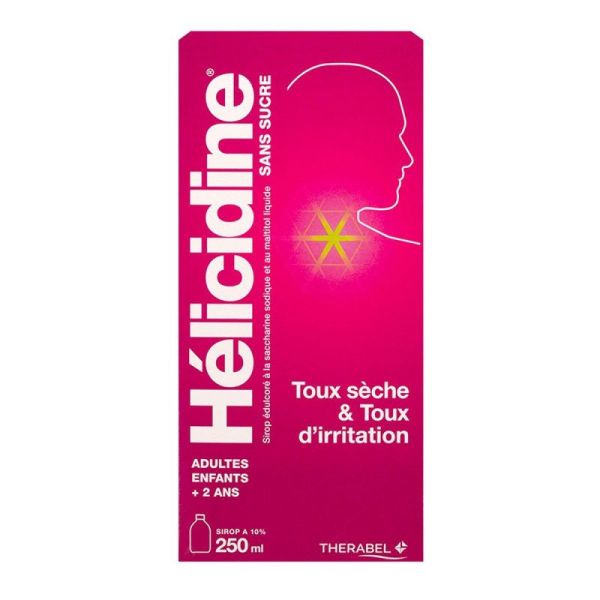 Hélicidine sirop sans sucre 250ml