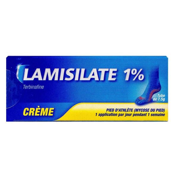 Lamisilate 1% crème 7,5g