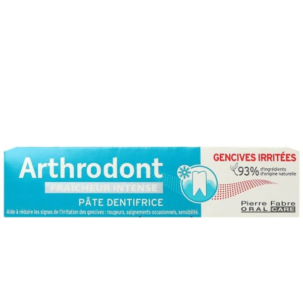 Fraîcheur intense pâte dentifrice gencives irritées 75ml