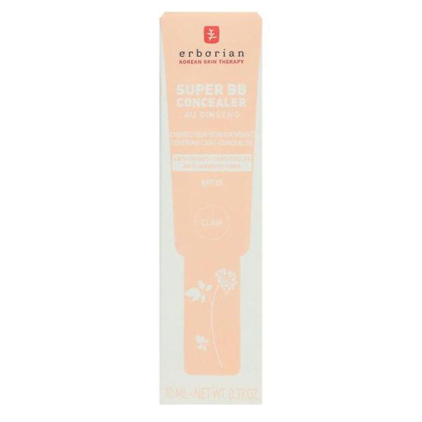 Super BB Concealer ginseng correcteur soin anti-cernes SPF25 teinte claire 10ml