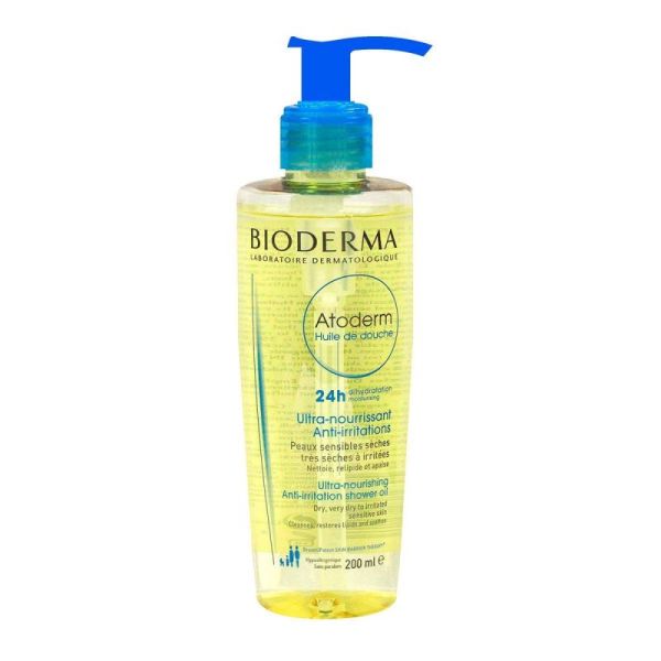 Atoderm huile de douche nettoyante 200ml