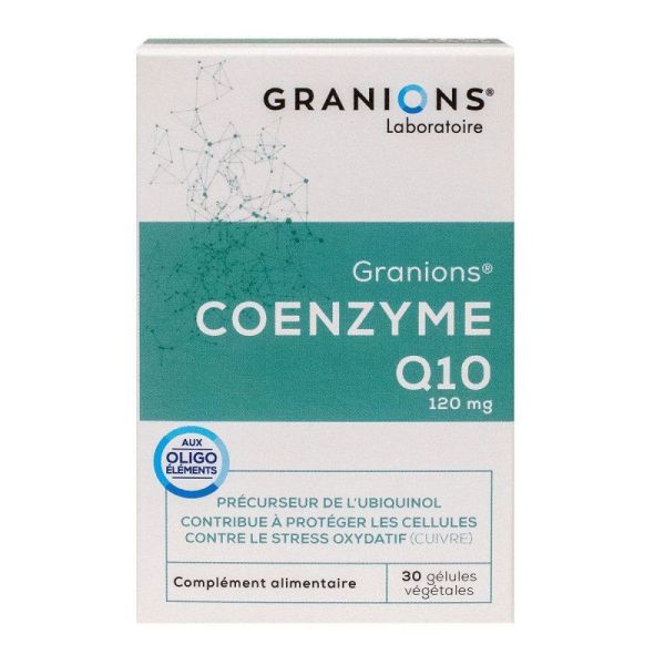 Coenzyme Q10 comp. alimentaire 120mg 30 gélules