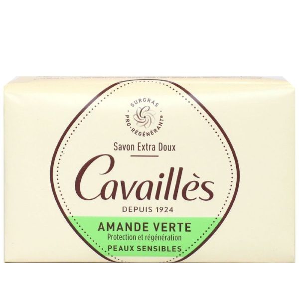 Savon surgras extra-doux amande verte 150g