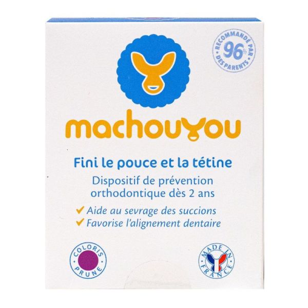 Masticateur 1ères dents prune