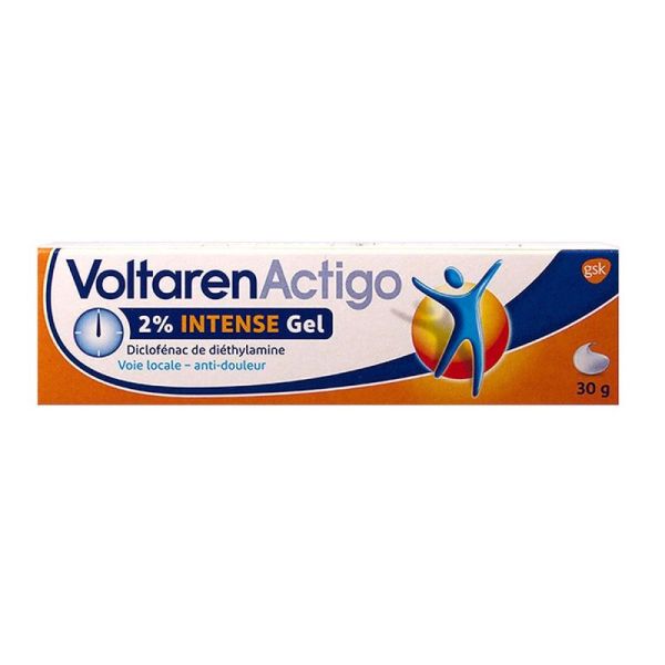 VoltarenActigo 2% intense gel tube 30g